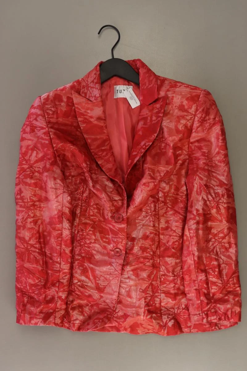 Tuzzi Regular Blazer Gr. 38 Vintage rot aus Viskose