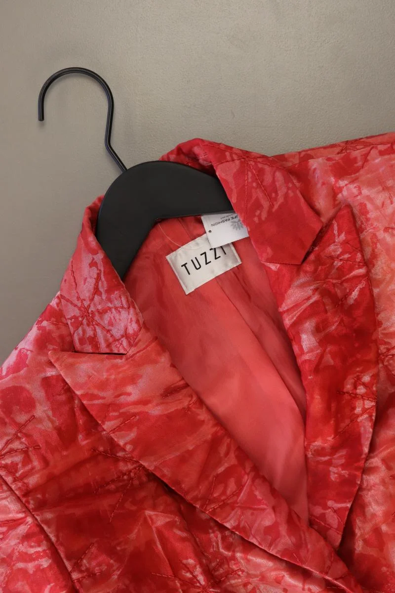 Tuzzi Regular Blazer Gr. 38 Vintage rot aus Viskose