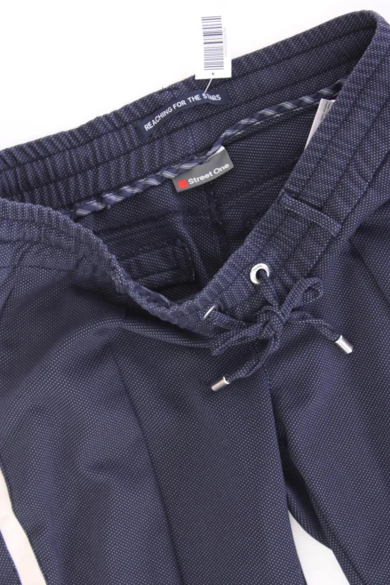 Street One Stoffhose Gr. 36/L30 Modell Fay blau aus Baumwolle