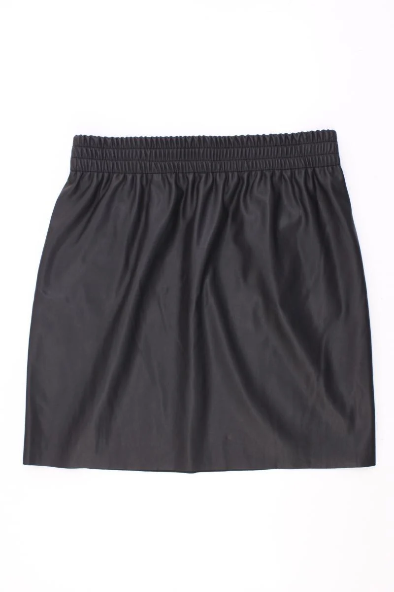 Only Kunstlederrock Gr. S neuwertig schwarz aus Polyester