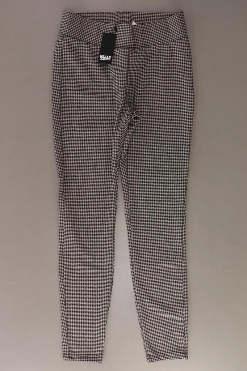 URBAN CLASSICS Stretchhose Gr. S hahnentritt neu mit Etikett schwarz aus Viskose