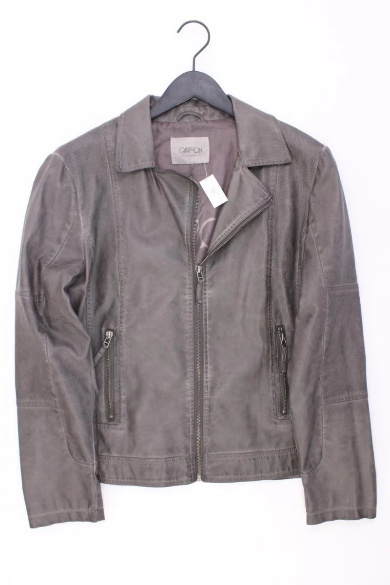 Cartoon Kunstlederjacke Gr. 44 grau aus Polyurethan