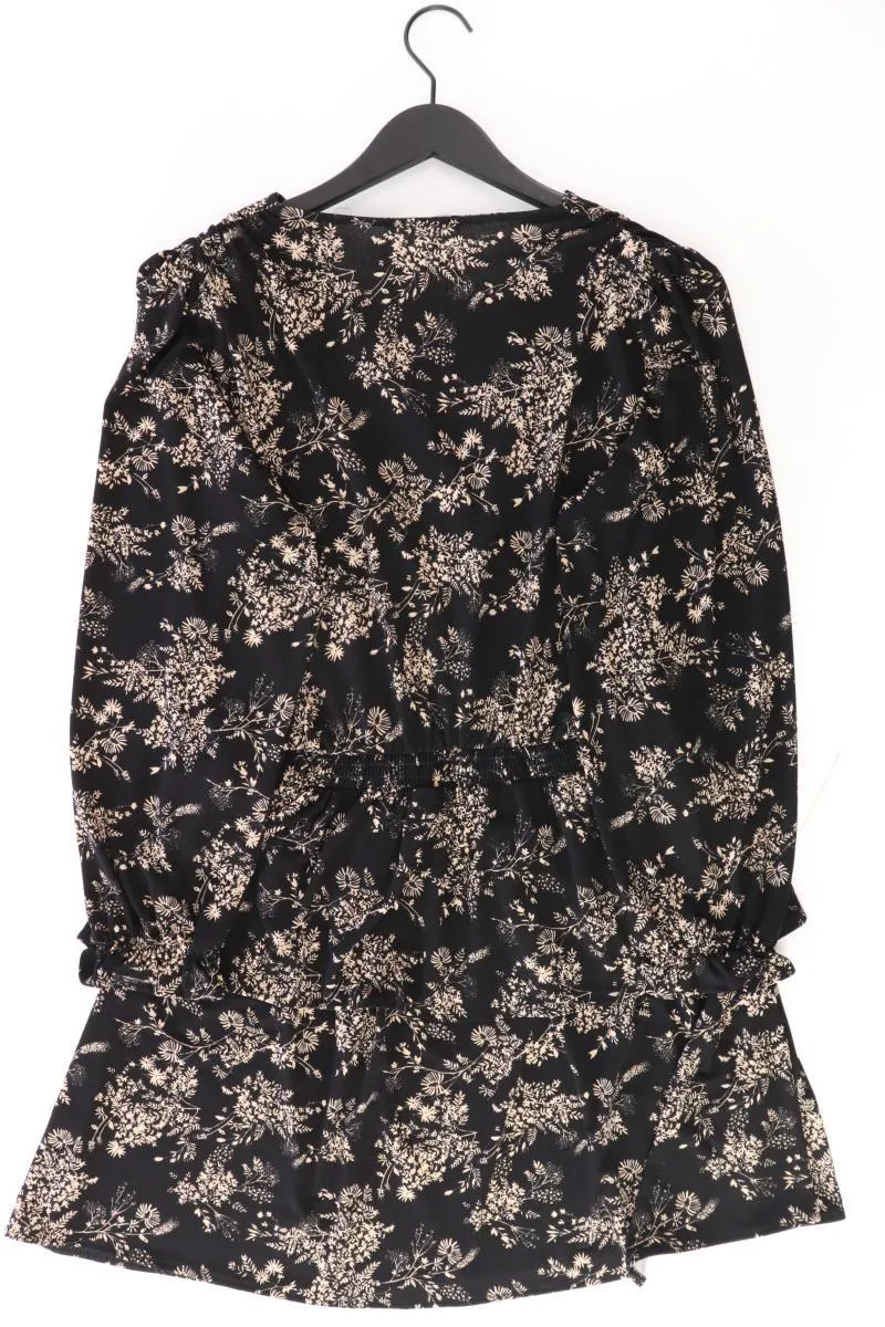 Mango Langarmkleid Gr. L schwarz aus Polyester