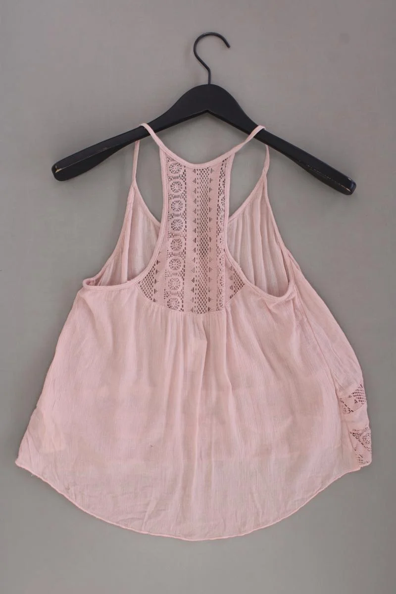 Hollister Spaghetti-Top Gr. XS rosa aus Baumwolle