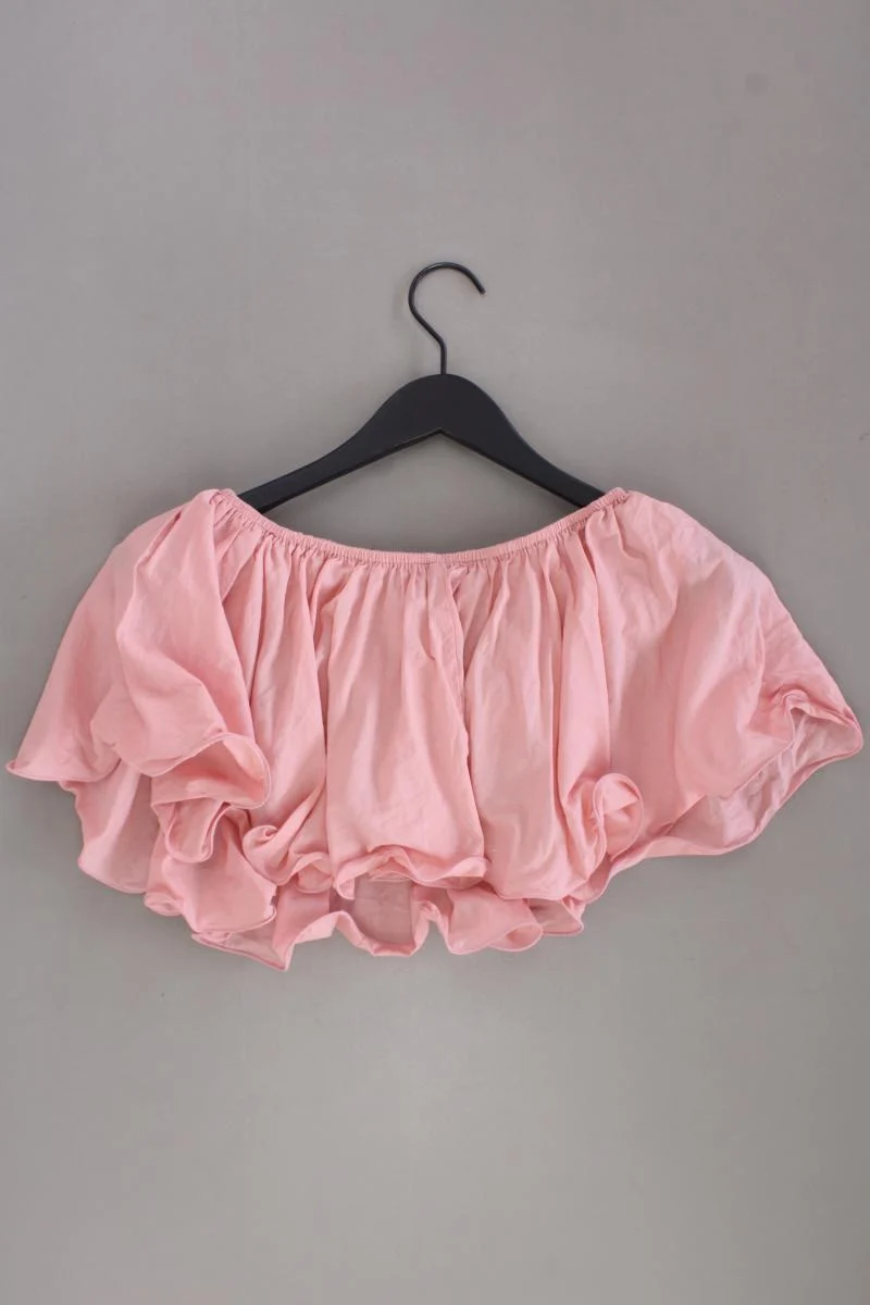 NA-KD Crop Top Gr. 34 rosa aus Baumwolle
