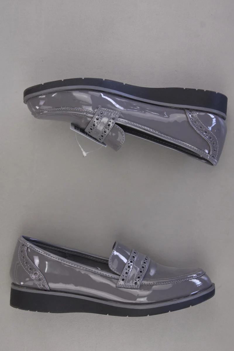 next Loafers Gr. 36 neuwertig grau