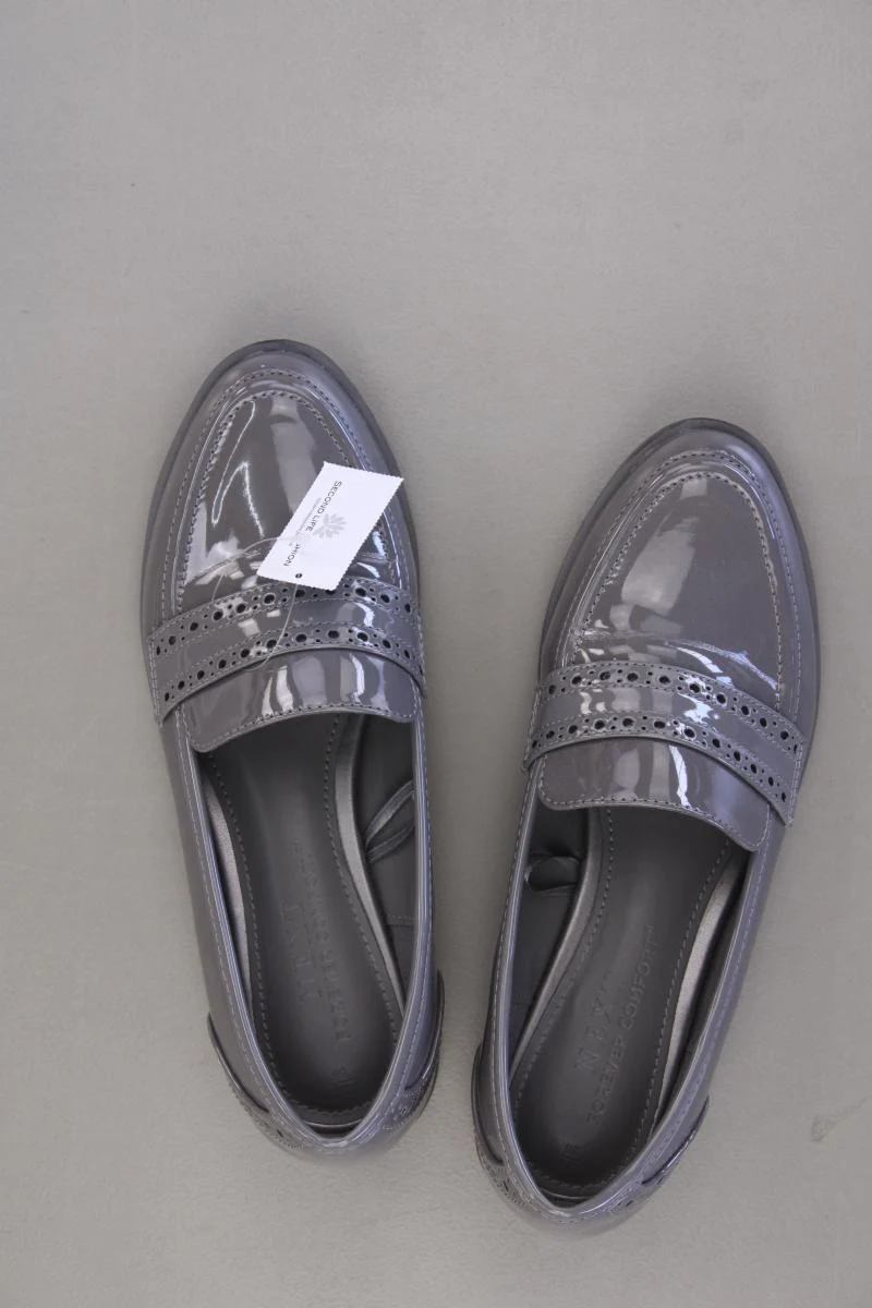 next Loafers Gr. 36 neuwertig grau