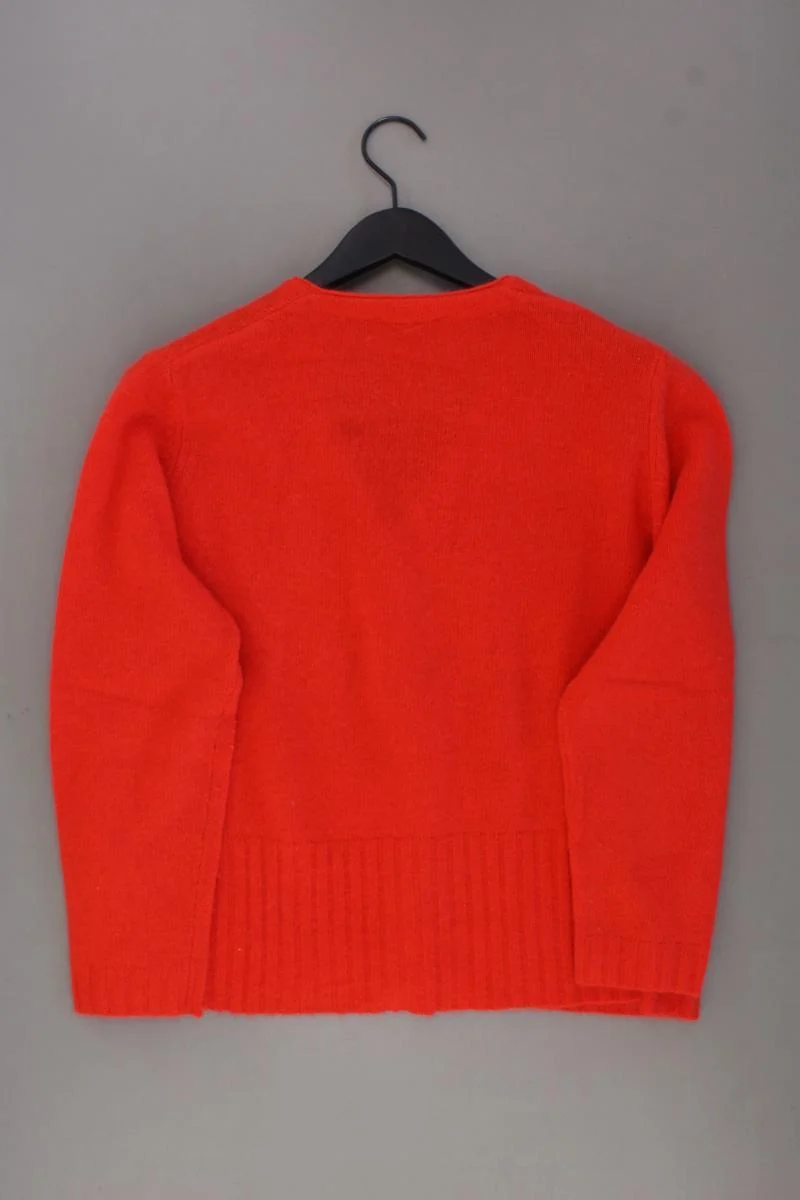 Passport Strickjacke Gr. XXL Langarm orange aus Wolle