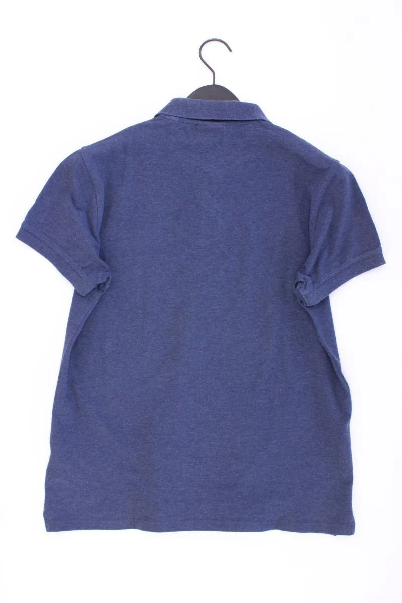 Gant Poloshirt für Herren Gr. M Kurzarm blau aus Baumwolle