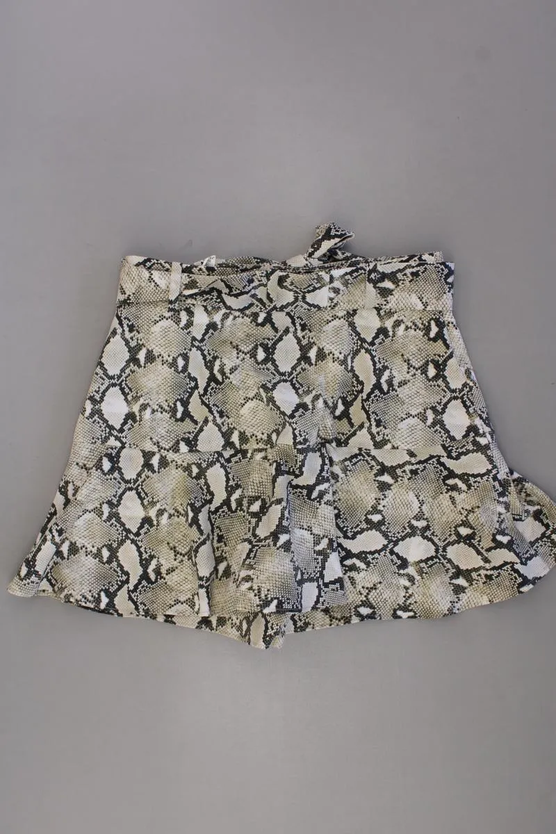 Zara Skort Gr. S mit Tierdruck neuwertig braun aus Polyester