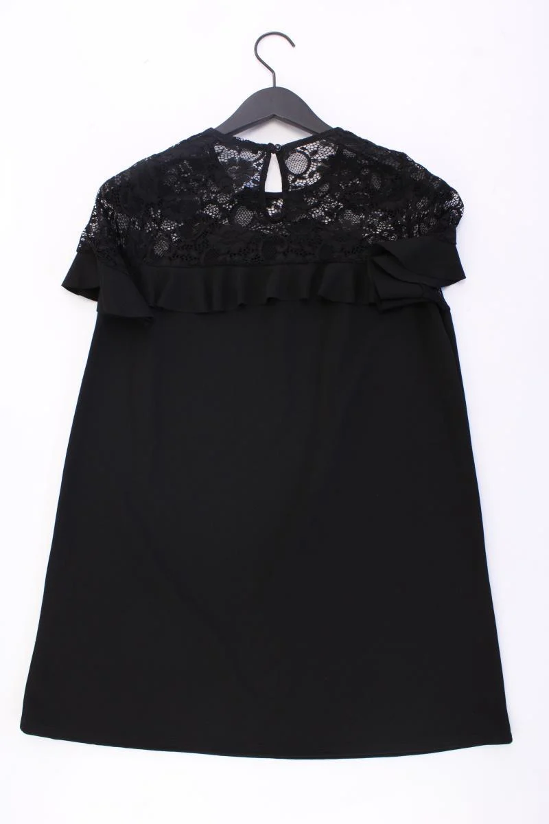 BOOHOO Kurzarmkleid Gr. 36 neuwertig schwarz aus Polyester