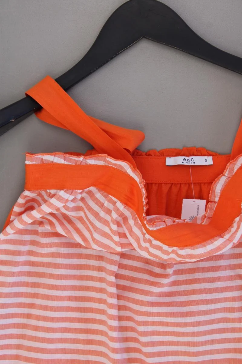edc by Esprit Trägertop Gr. S gestreift orange