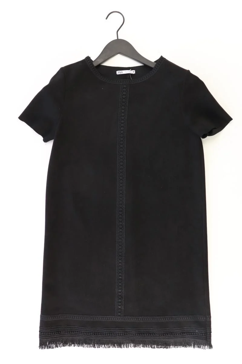 Zara Kurzarmkleid Gr. S schwarz