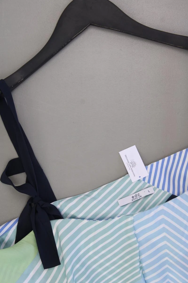 edc by Esprit Trägertop Gr. L blau aus Polyester