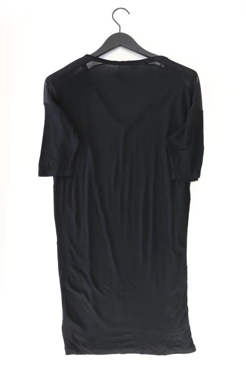edc by Esprit Kurzarmkleid Gr. M mit Glitzer schwarz aus Viskose
