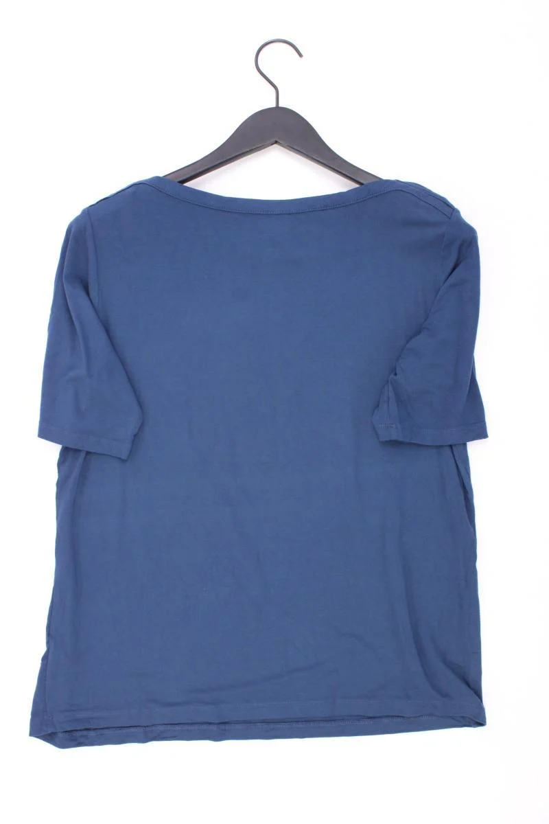 Tom Tailor T-Shirt Gr. XXL Kurzarm blau aus Viskose