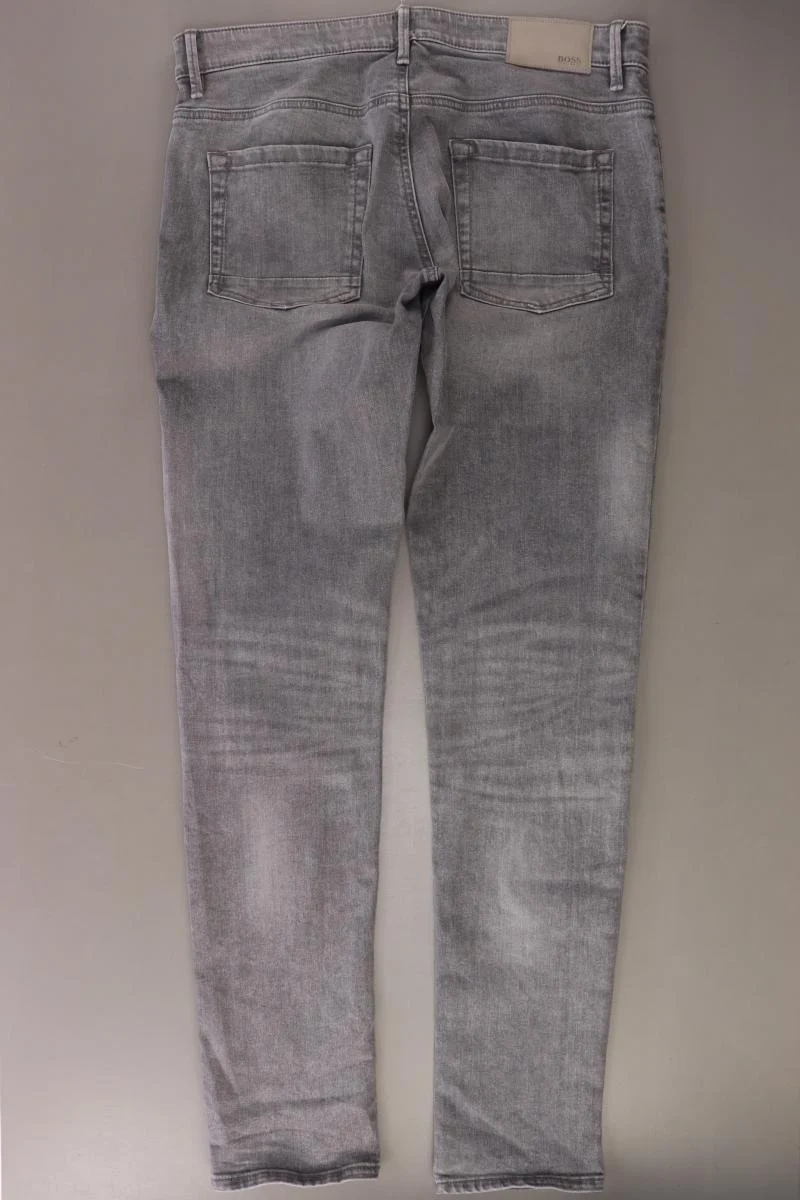 BOSS by Hugo Boss Straight Jeans für Herren Gr. W34/L36 grau aus Baumwolle