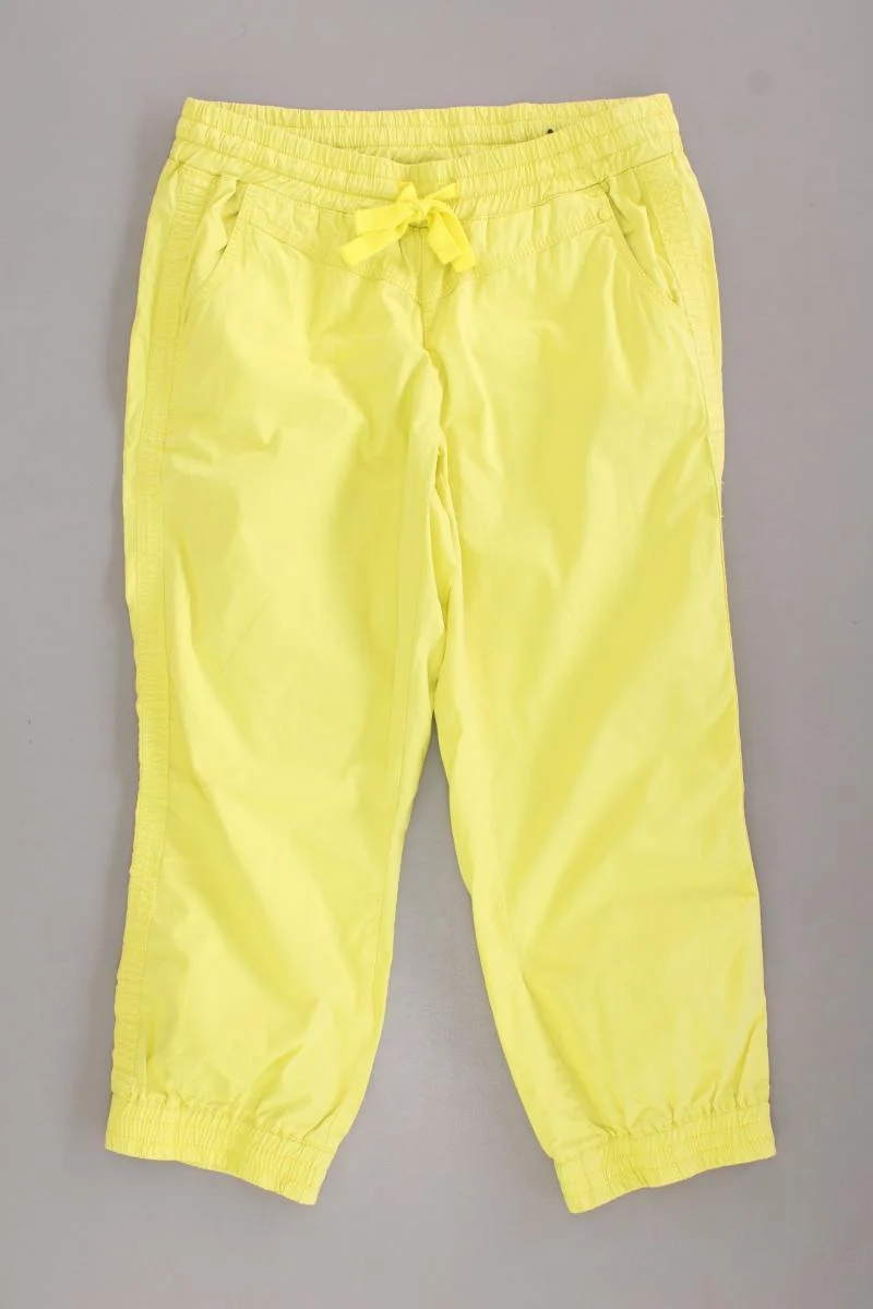 Street One 7/8 Hose Gr. 36/L22 gelb aus Baumwolle