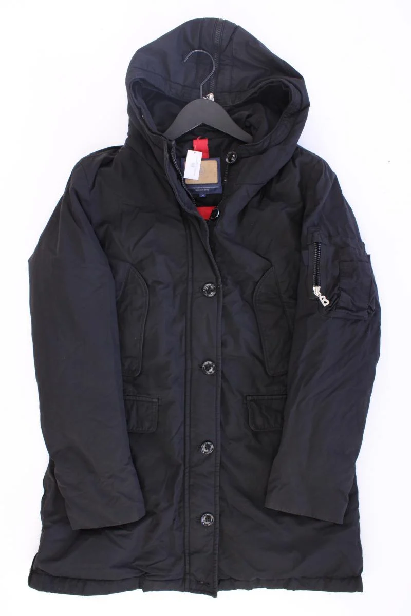 Bogner Jeans Kapuzenjacke Gr. M schwarz aus Baumwolle