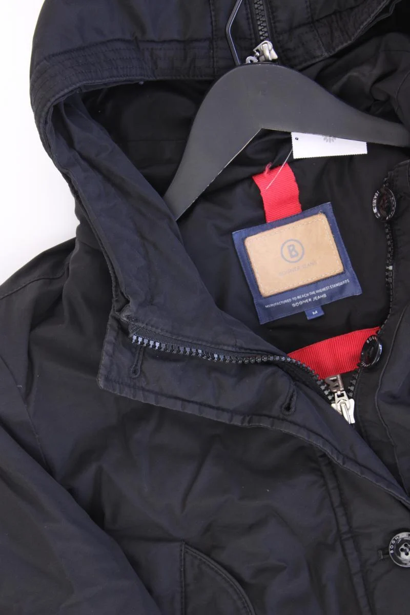 Bogner Jeans Kapuzenjacke Gr. M schwarz aus Baumwolle