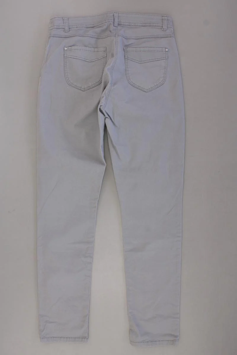 Adagio Five-Pocket-Hose Gr. 38 Modell Johanna grau aus Baumwolle