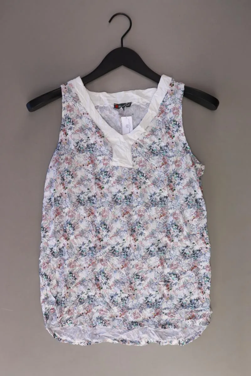 Street One Trägertop Gr. 34 mit Blumenmuster mehrfarbig aus Polyester