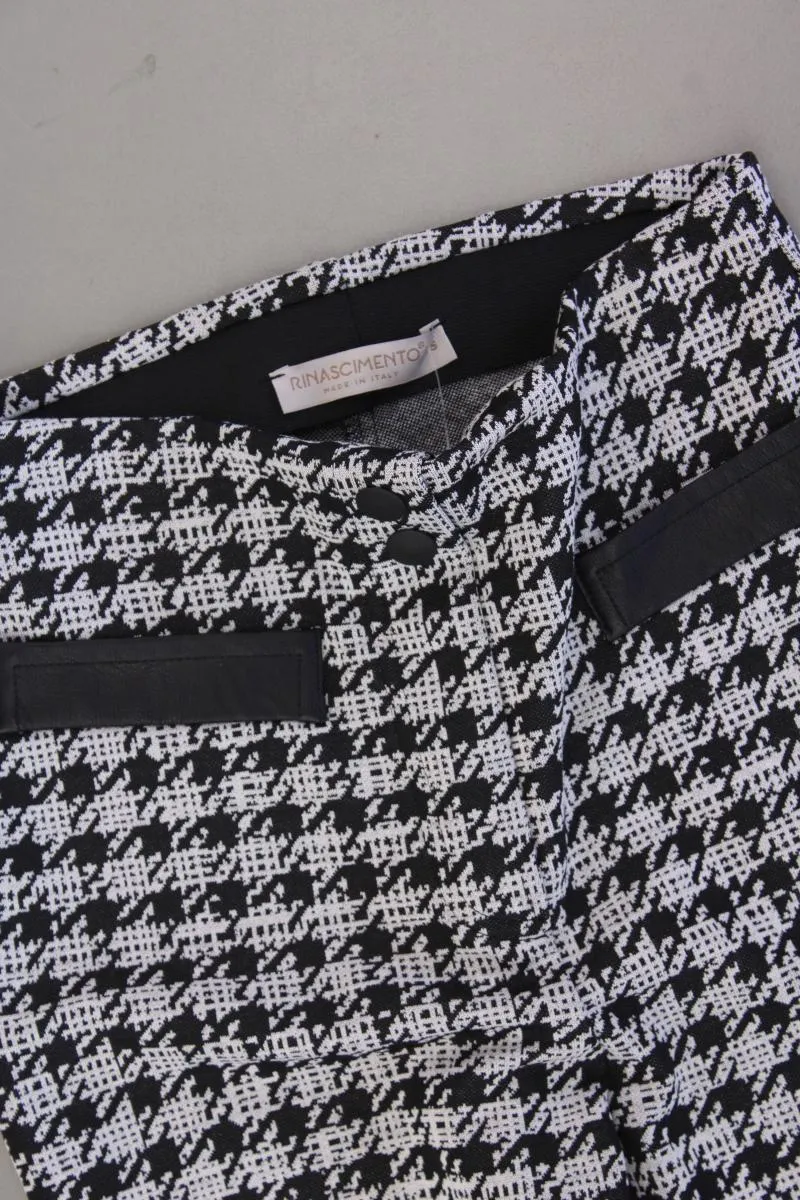 Rinascimento Stoffhose Gr. S hahnentritt grau aus Polyester