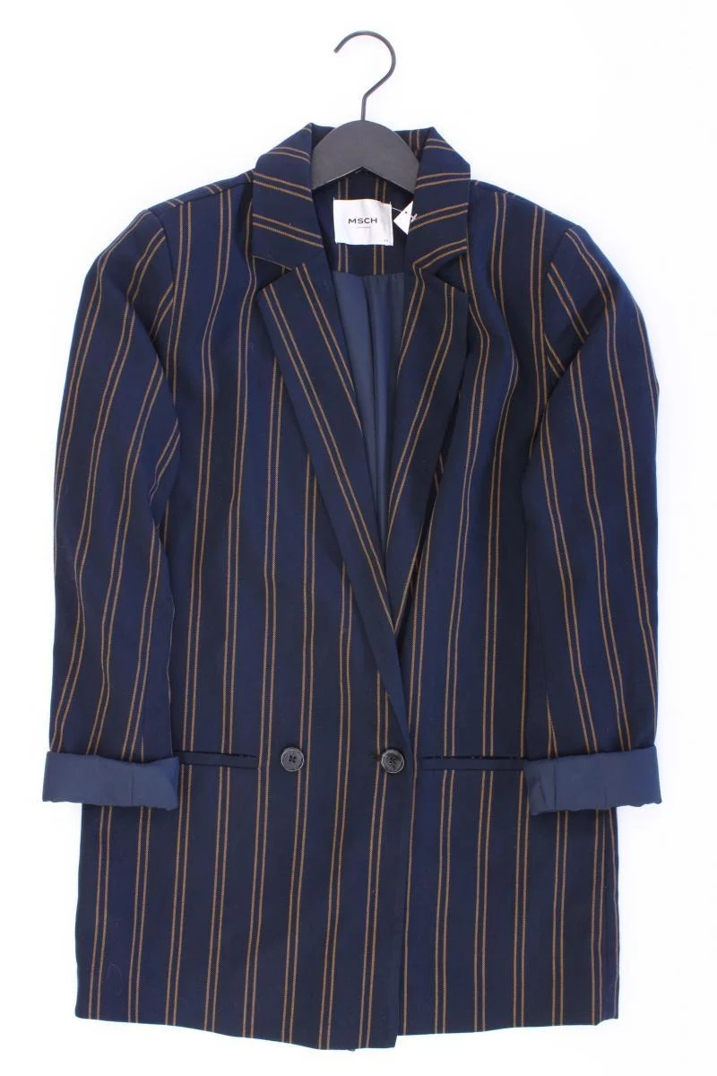 MSCH Copenhagen Longblazer Gr. XS gestreift blau aus Polyester
