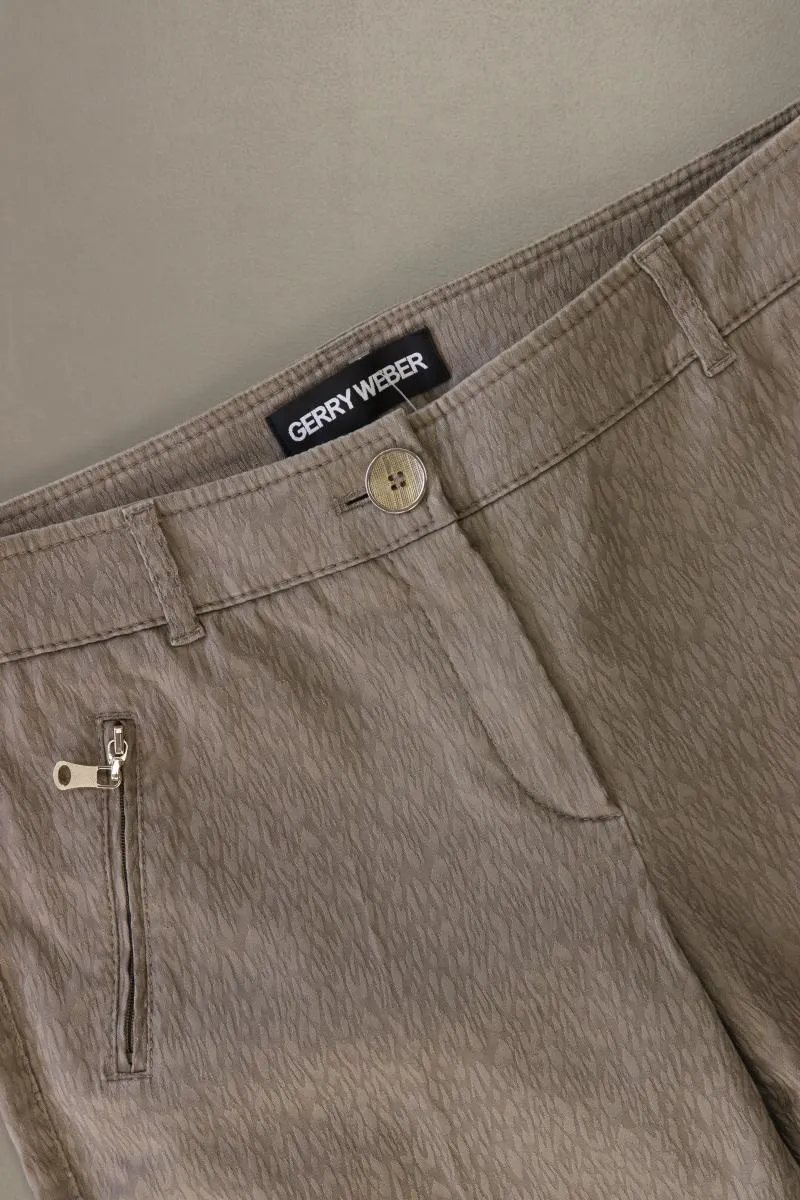 Gerry Weber Stoffhose Gr. 38 grau