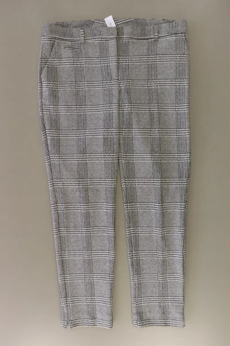 Marie Lund Stoffhose Gr. 42 hahnentritt grau aus Viskose