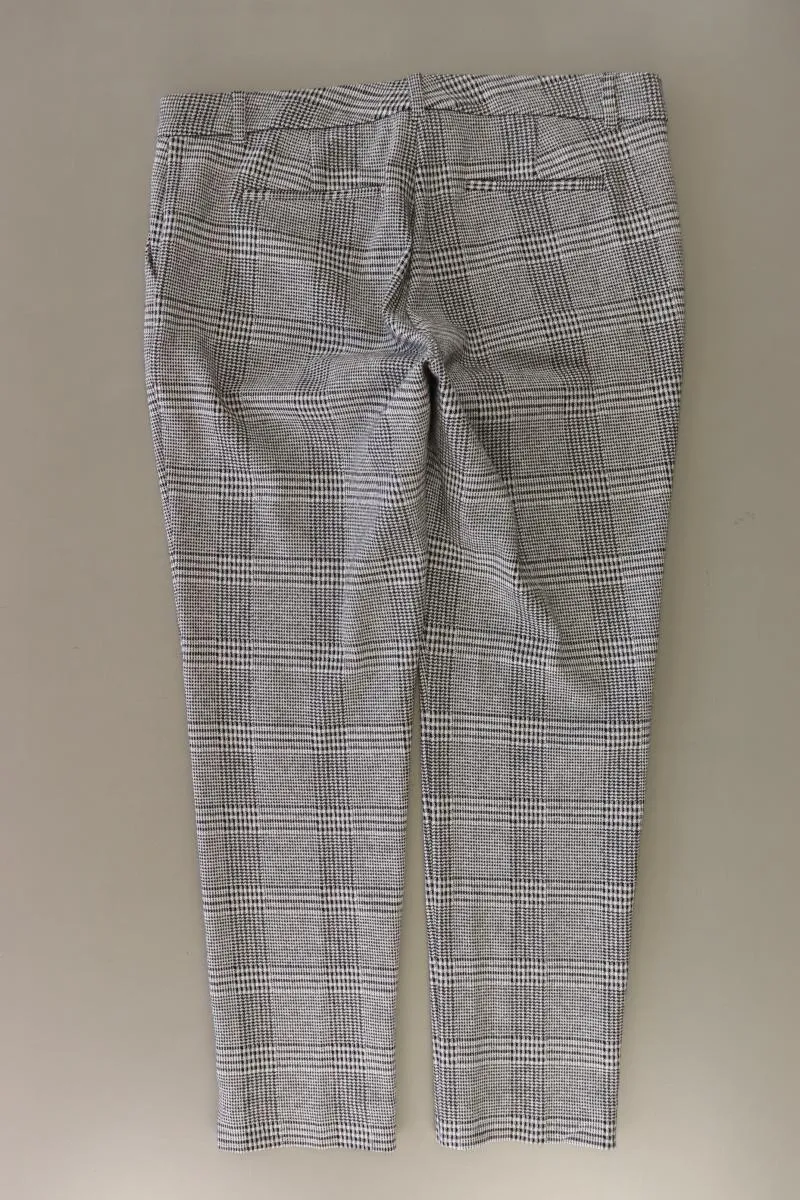 Marie Lund Stoffhose Gr. 42 hahnentritt grau aus Viskose