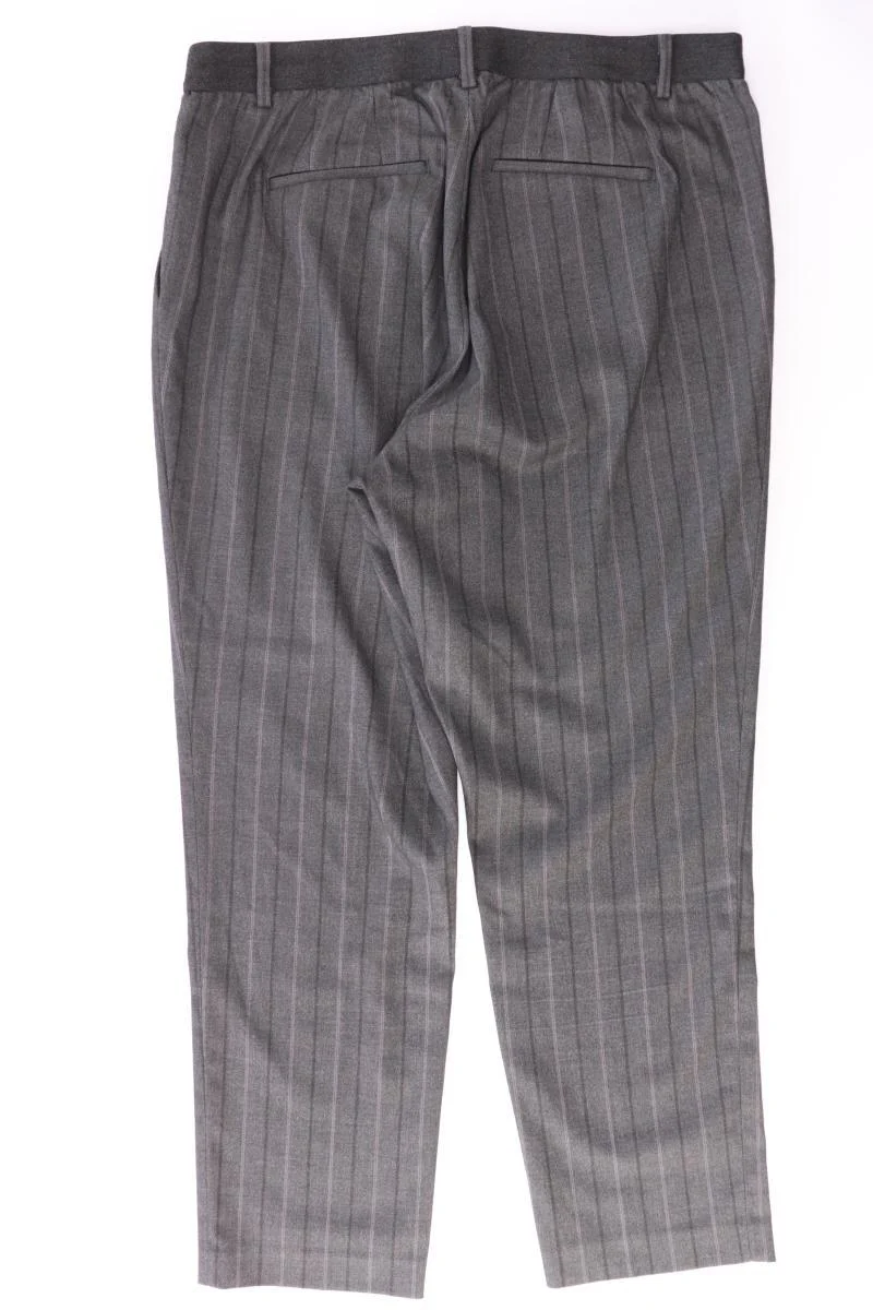 Uniqlo Hose Gr. XL gestreift grau aus Polyester