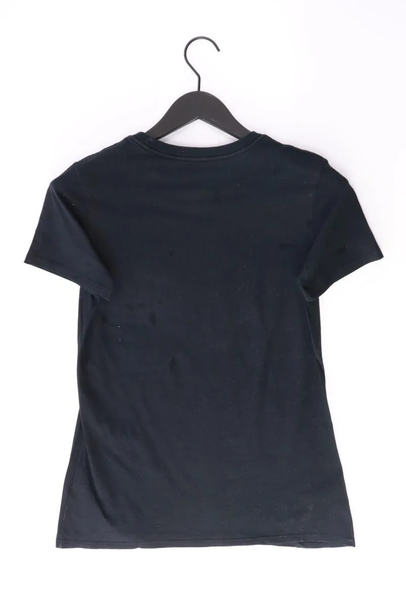 Nike Printshirt Gr. M Kurzarm schwarz aus Baumwolle