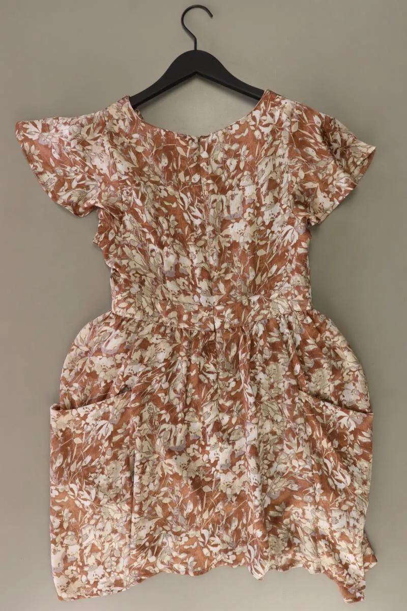 forever 21 Kurzarmkleid Gr. M braun aus Polyester
