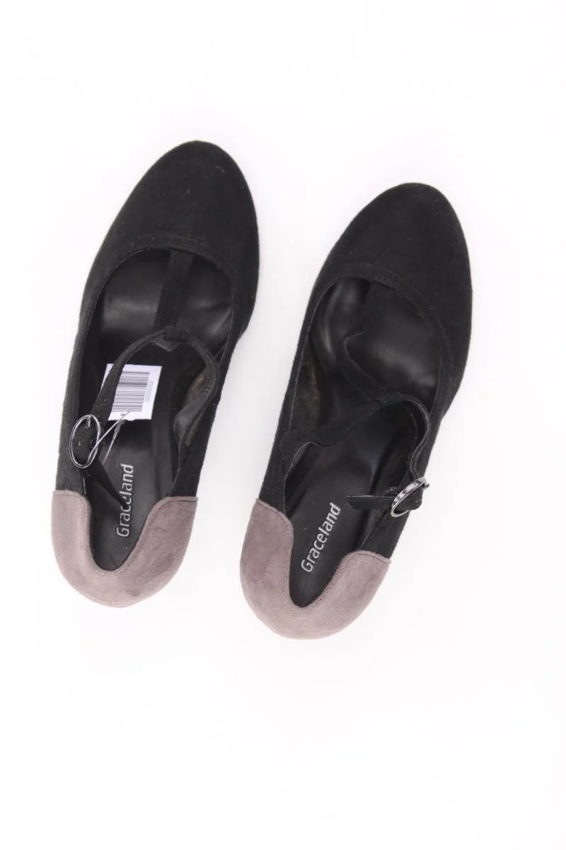 Graceland Pumps mit T-Steg Gr. 36 schwarz