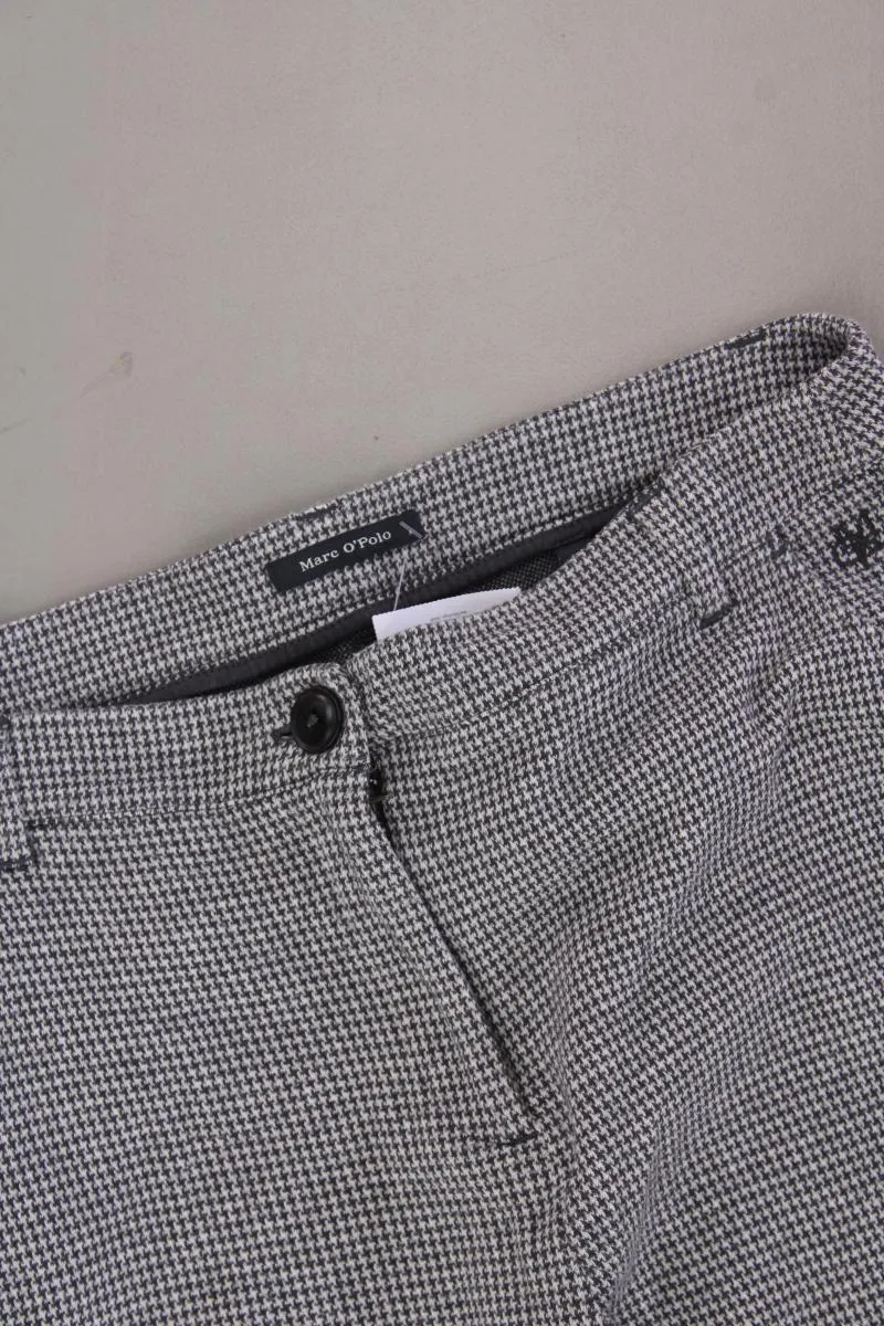 Marc O'Polo Stoffhose Gr. 36 hahnentritt grau aus Baumwolle