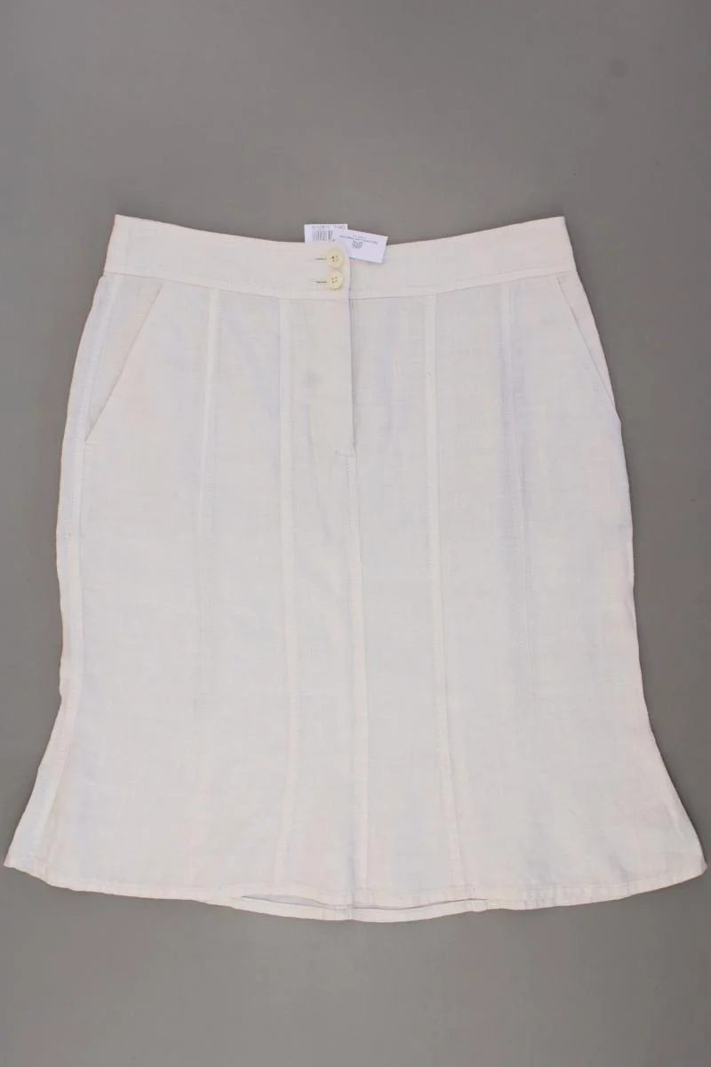 Marc Cain Leinenrock Gr. 38 creme