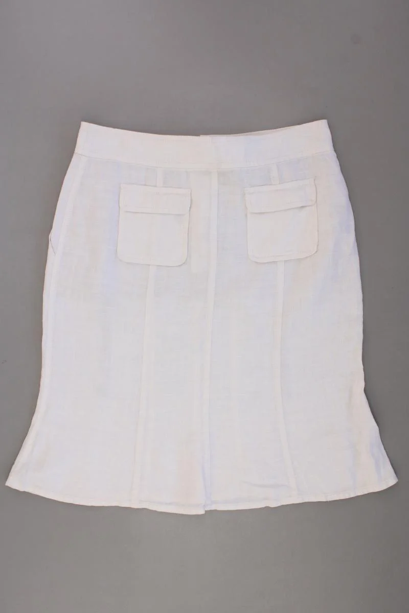 Marc Cain Leinenrock Gr. 38 creme