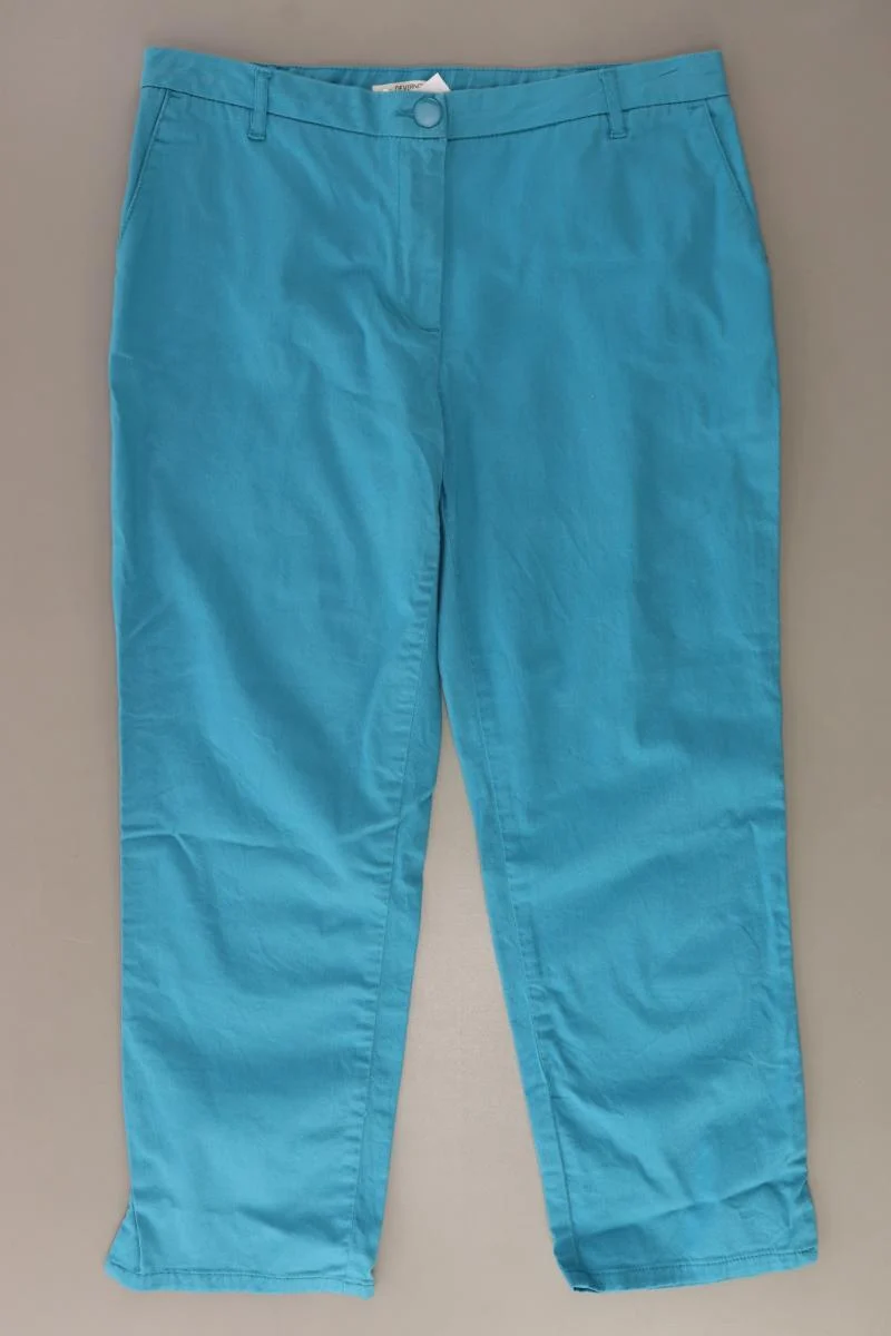 7/8 Hose Gr. 42 türkis aus Baumwolle