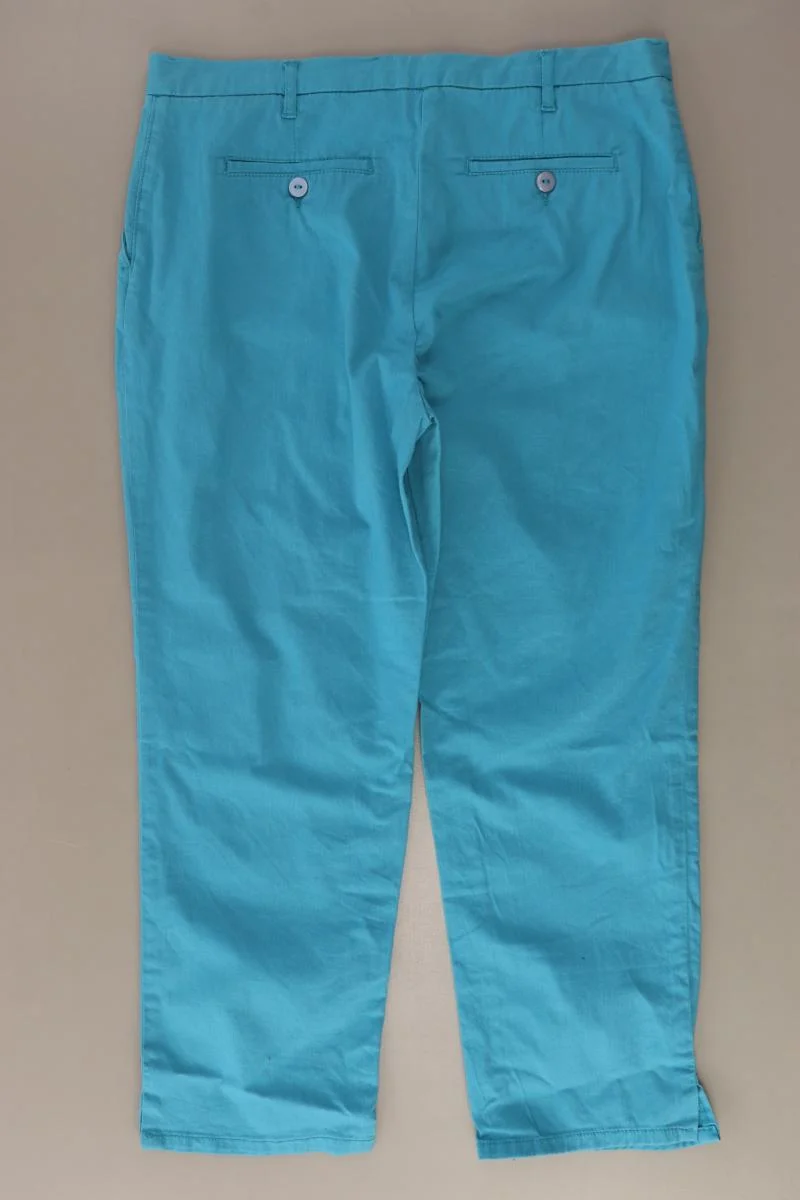 7/8 Hose Gr. 42 türkis aus Baumwolle