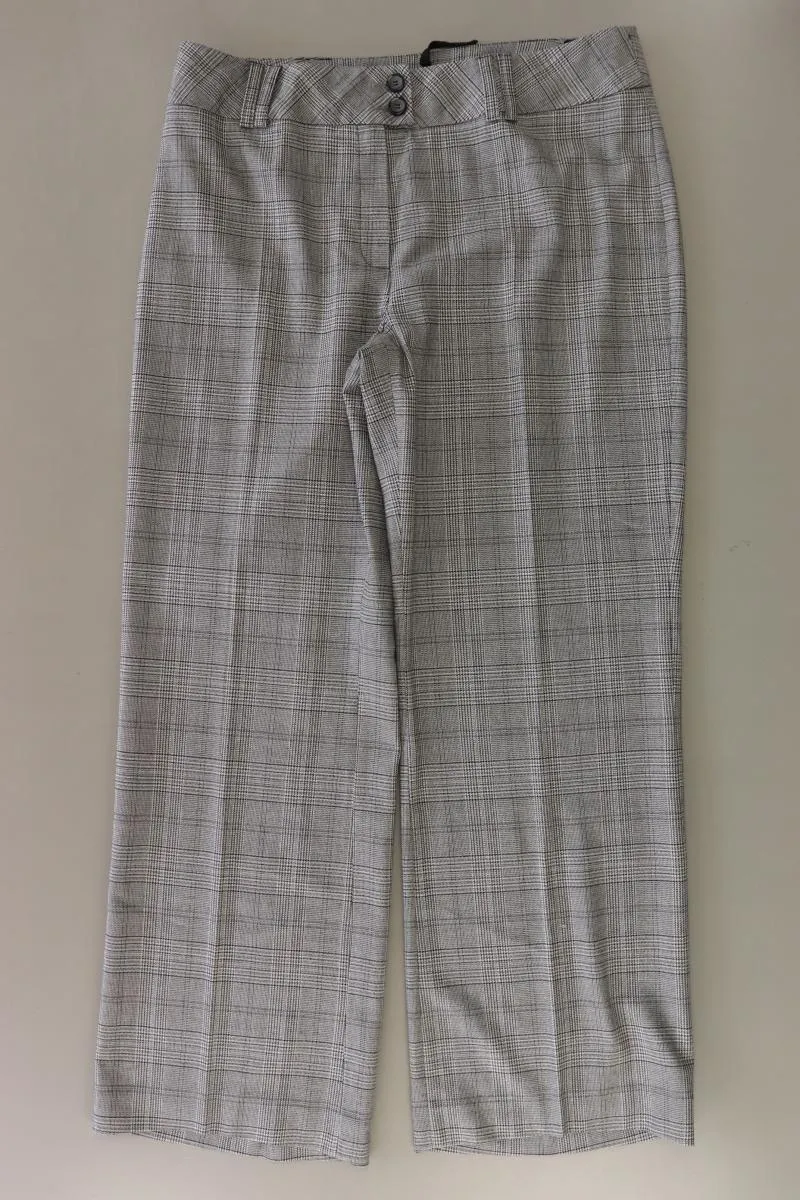 Bonita Anzughose Gr. 44 kariert grau aus Polyester