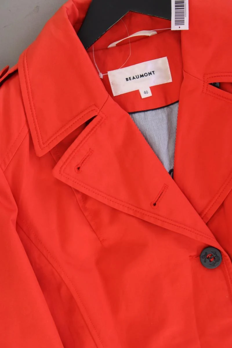 Beaumont Lange Jacke Gr. 40 neuwertig orange