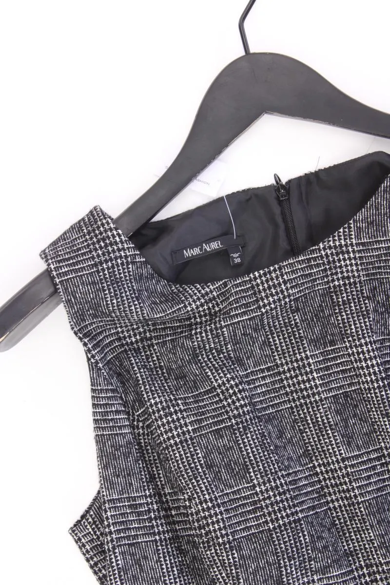 Marc Aurel Bleistiftkleid Gr. 38 neuwertig Ärmellos grau aus Wolle