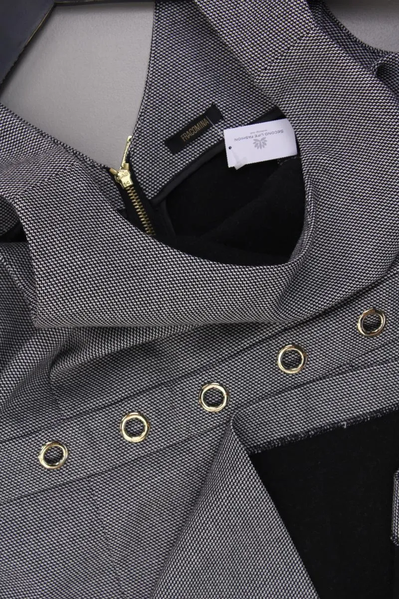 Fracomina Bleistiftkleid Gr. M neuwertig Ärmellos grau aus Polyester