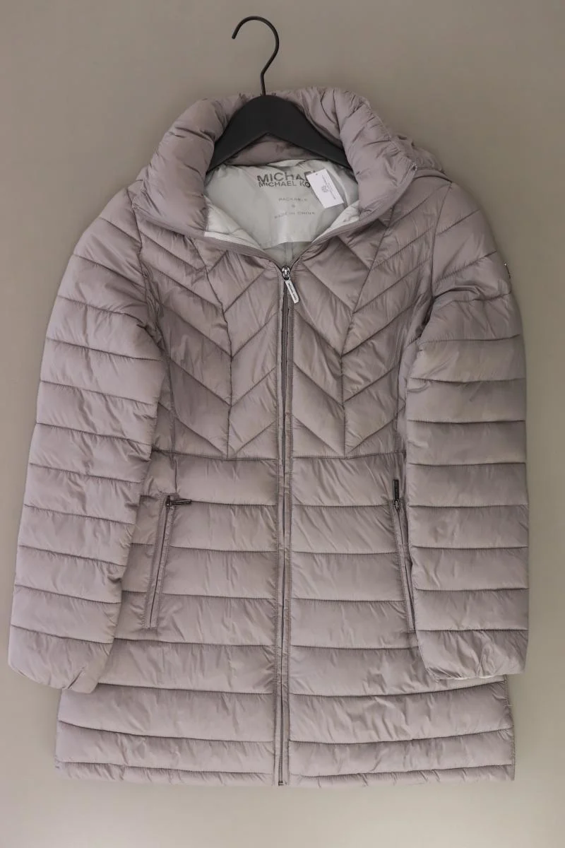 Michael Kors Wintermantel Gr. S grau aus Nylon