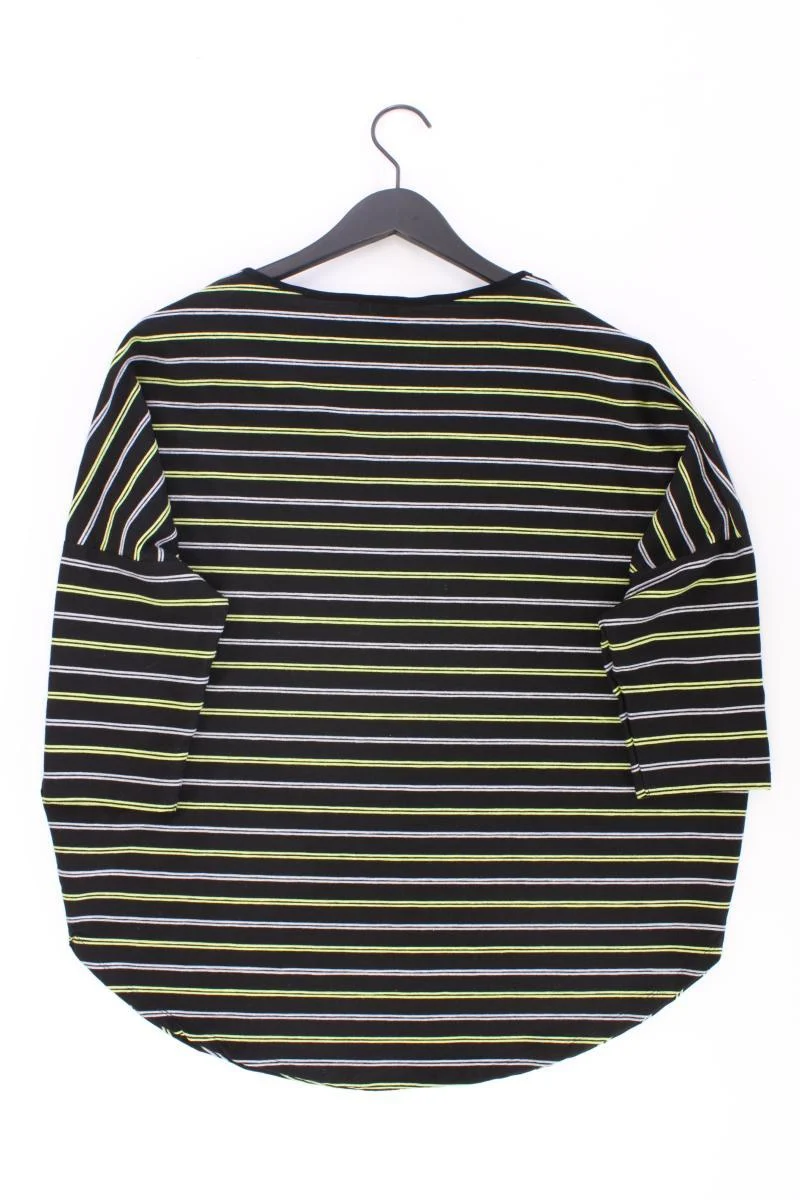 Liberty Ringelshirt Gr. XL gestreift 3/4 Ärmel schwarz aus Viskose