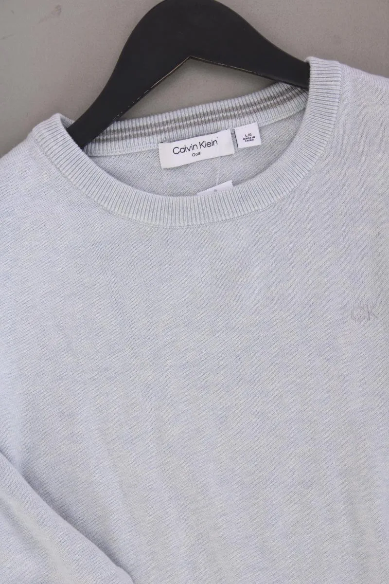 Calvin Klein Golf Feinstrickpullover für Herren Gr. L neuwertig blau