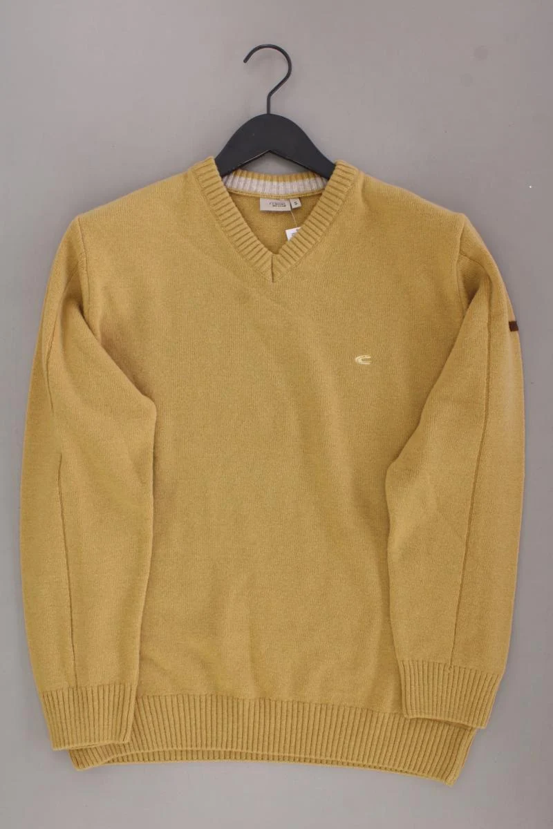 camel active Wollpullover für Herren Gr. S neuwertig gelb