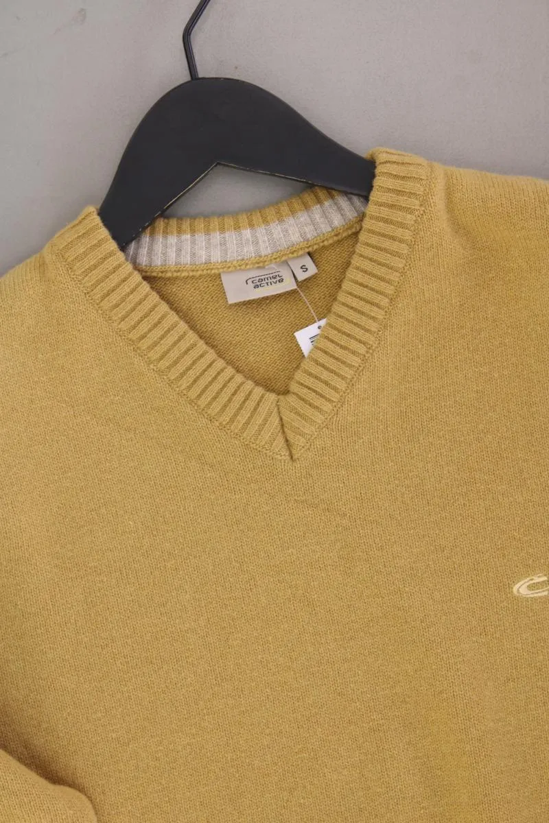 camel active Wollpullover für Herren Gr. S neuwertig gelb