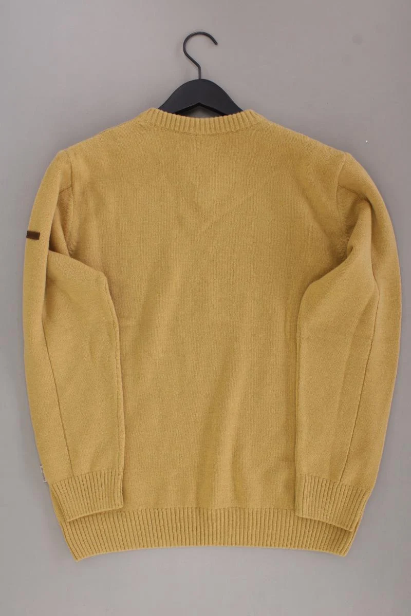 camel active Wollpullover für Herren Gr. S neuwertig gelb